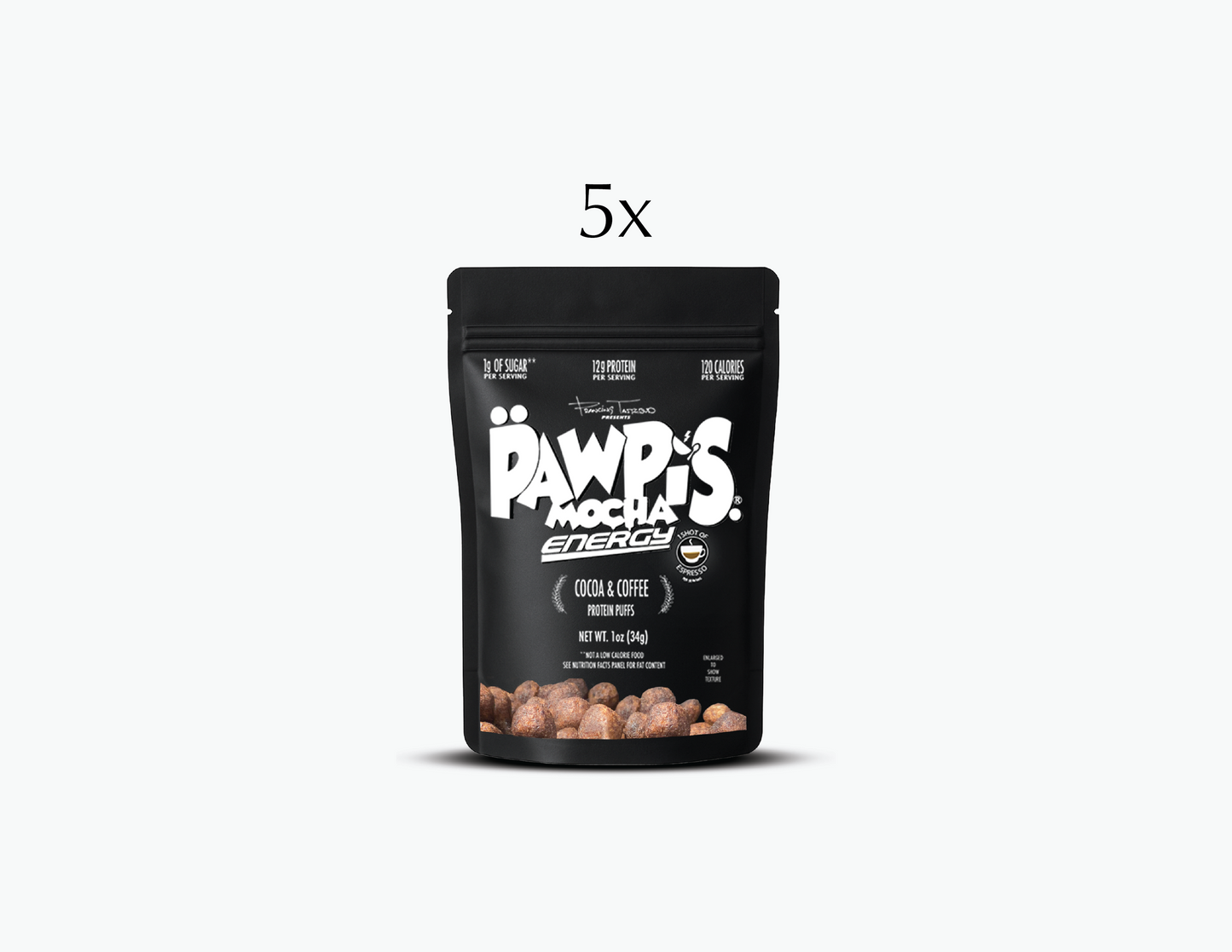 PAWPIS MOCHA ENERGY - 5 PACK